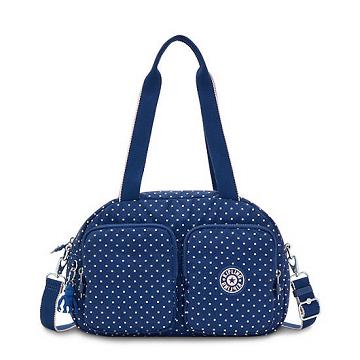 Kipling Cool Defea Klassieke Printed Schoudertassen Blauw | BE 1389DF